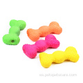 Forma de hueso Dog Chew Toy Sound Soughy Sound